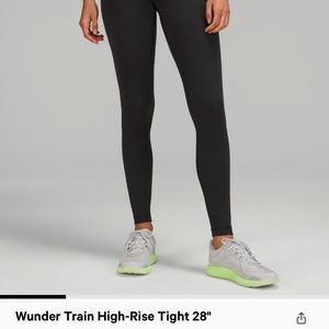 Lululemon wunder under leggings size 6